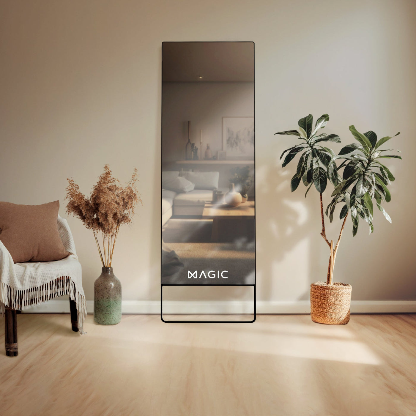 MAGIC AI: Interactive Exercise Smart Mirror · MAGIC AI: The Mirror Home Gym