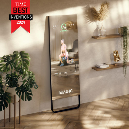 MAGIC AI: Interactive Exercise Smart Mirror · MAGIC AI: The Mirror